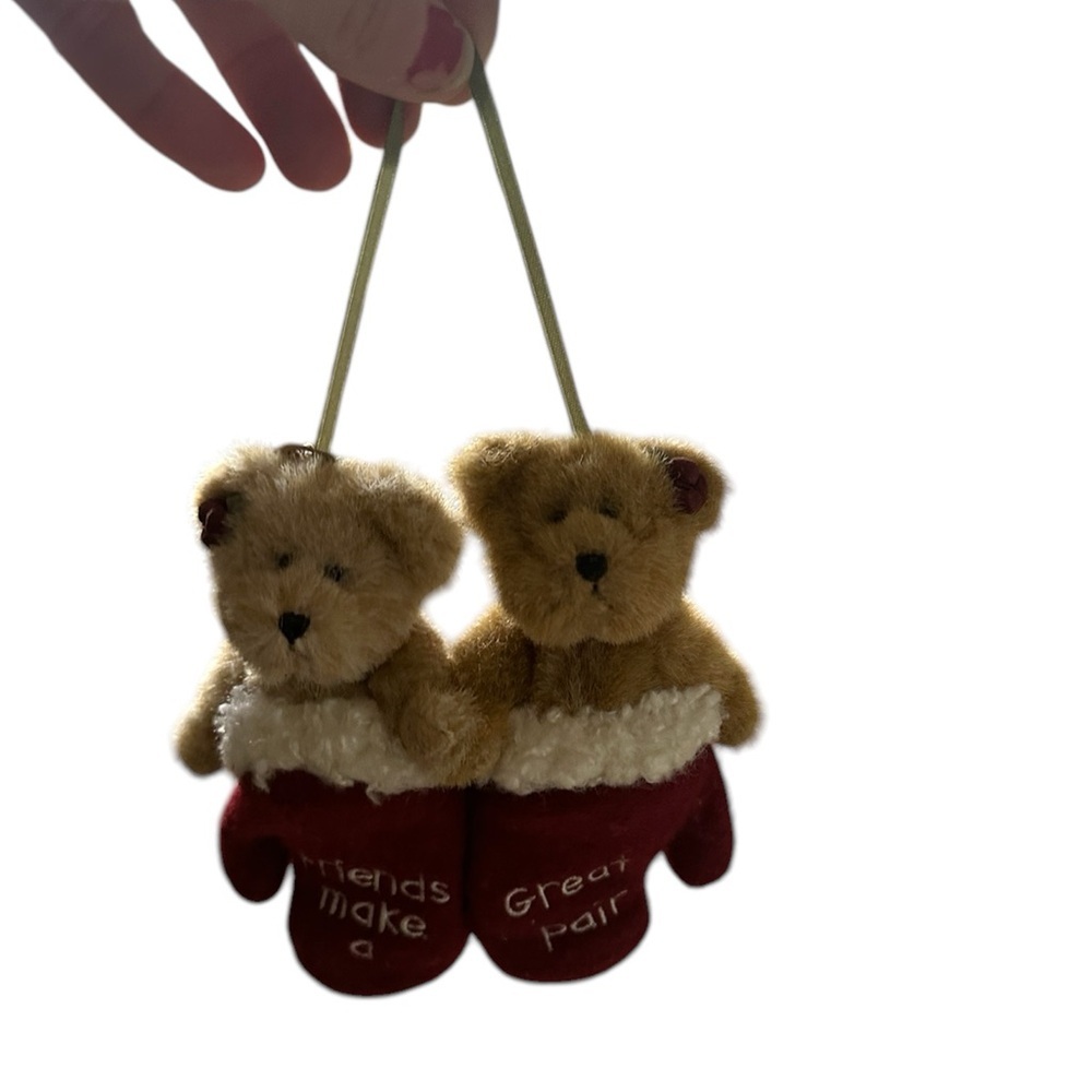 Boyd's The Head Bean Collection Bears Friends Ornament~ NWT